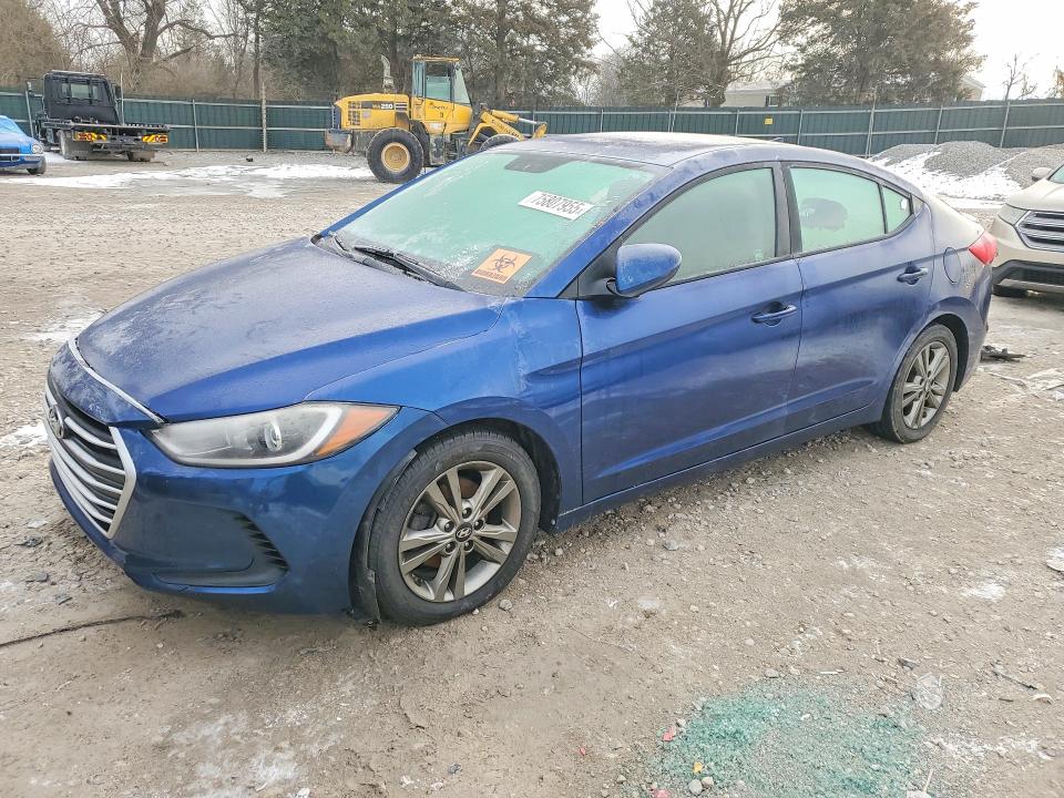 2018 HYUNDAI ELANTRA — VIN 5NPD84LF5JH275918