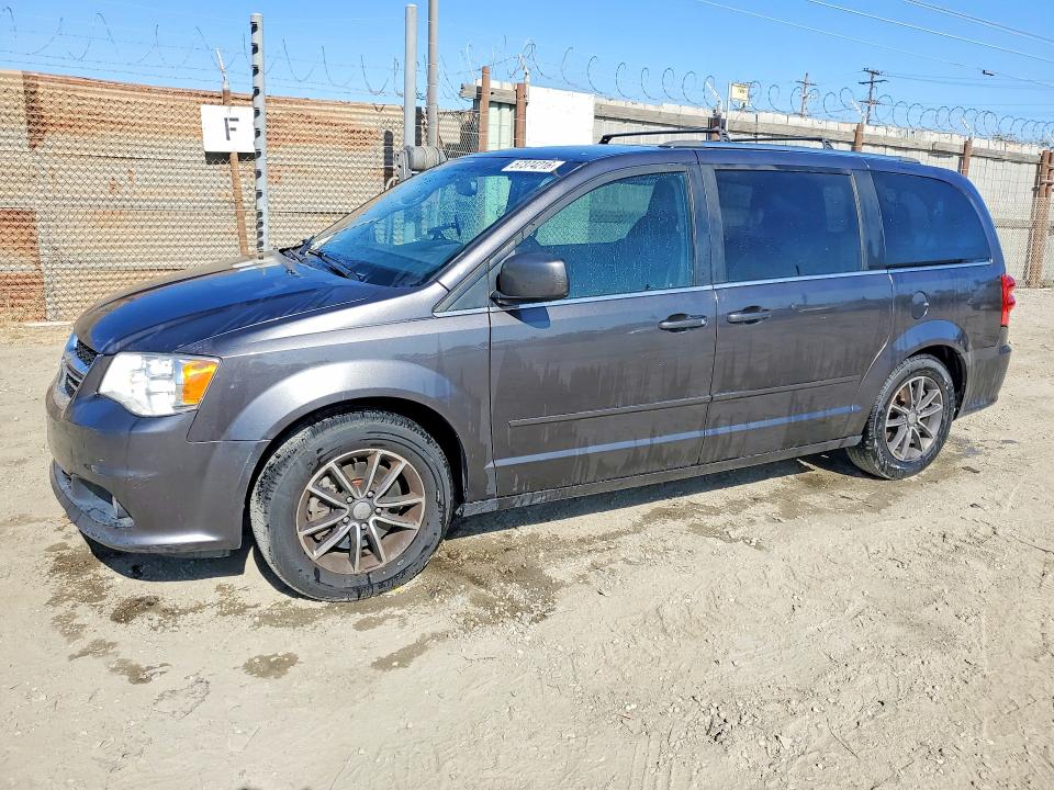 2017 DODGE GRAND CARAVAN — VIN 2C4RDGCG3HR814710