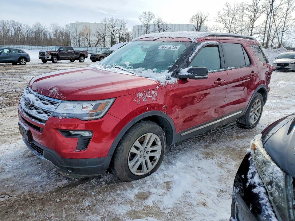 2018 FORD EXPLORER — VIN 1FM5K8D86JGA50985