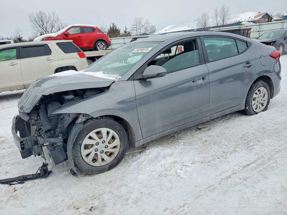 2018 HYUNDAI ELANTRA SE — VIN 5NPD74LF6JH260153