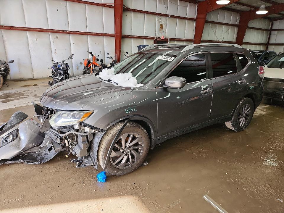 2016 NISSAN ROGUE — VIN 5N1AT2MV2GC744989