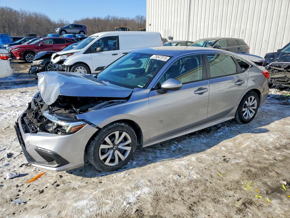 2022 HONDA CIVIC — VIN 2HGFE2F24NH511554