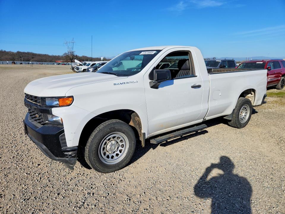 2019 CHEVROLET SILVERADO — VIN 3GCNWAEH0KG276606