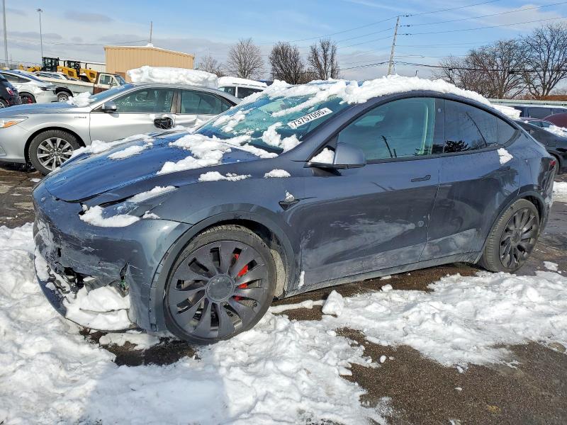 2021 TESLA MODEL Y — VIN 5YJYGDEF3MF258295