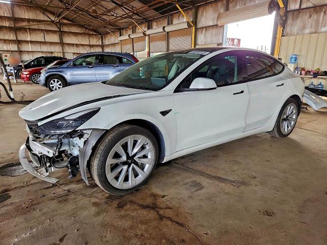 2022 TESLA MODEL 3 — VIN 5YJ3E1EB2NF193775