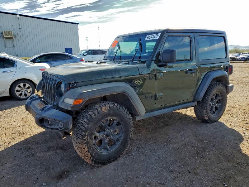 2021 JEEP WRANGLER S — VIN 1C4GJXAG7MW797690