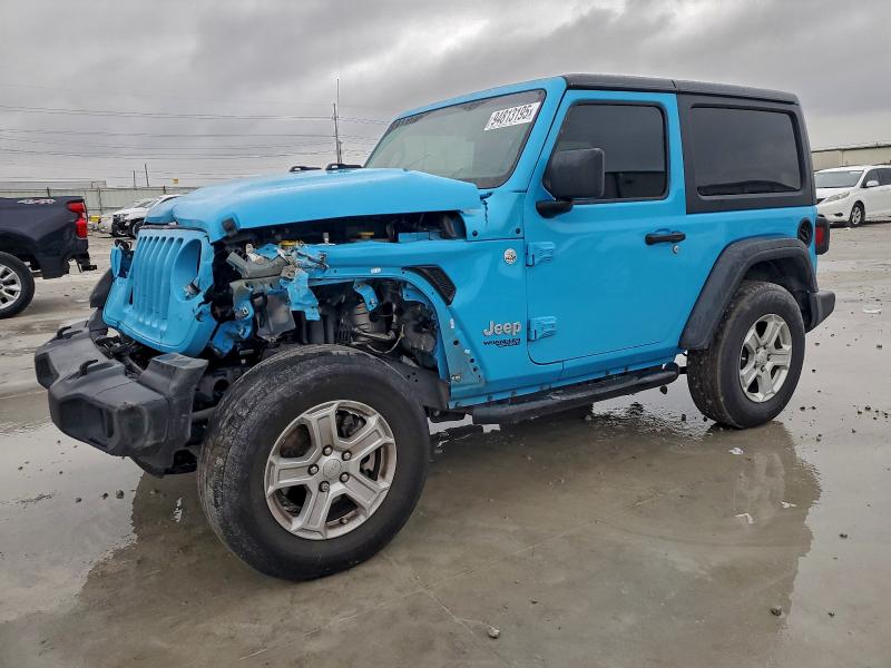 2021 JEEP WRANGLER S — VIN 1C4GJXAN7MW640157