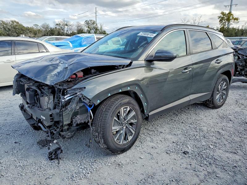 2022 HYUNDAI TUCSON BLU — VIN KM8JBCA18NU018541