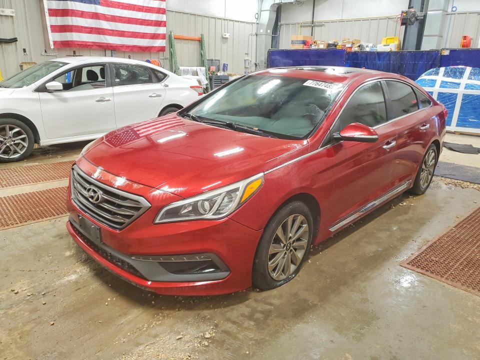 2016 HYUNDAI SONATA — VIN 5NPE34AFXGH382266