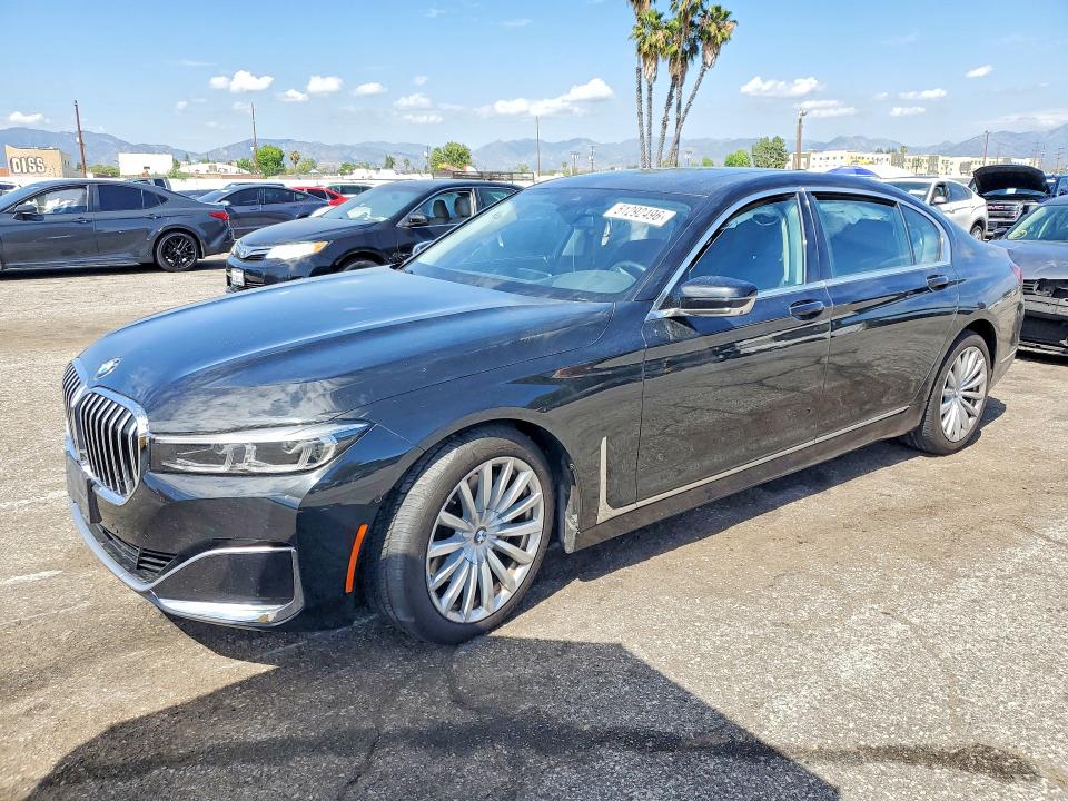 2022 BMW 740 — VIN WBA7T4C09NCK50834