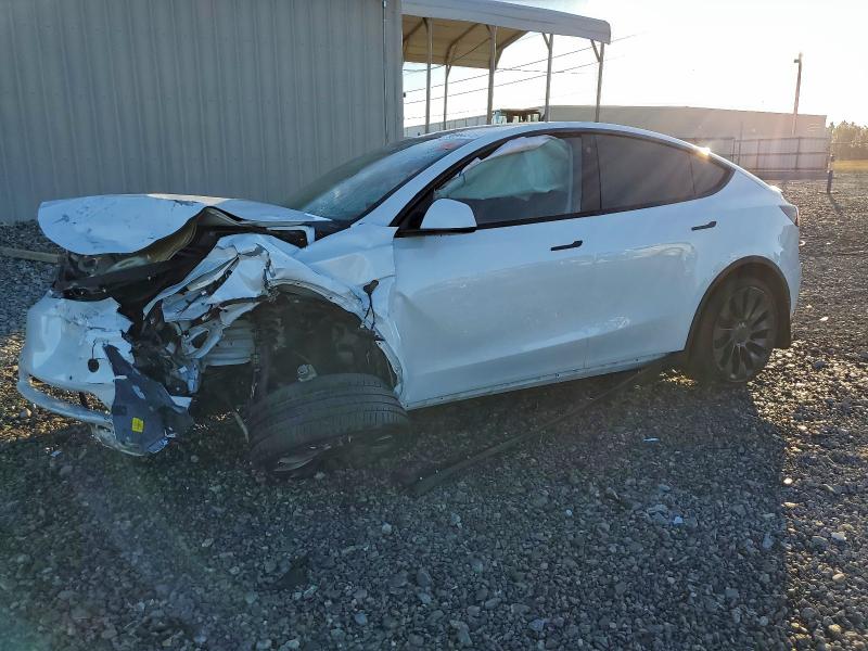 2022 TESLA MODEL Y — VIN 7SAYGDEF0NF406066