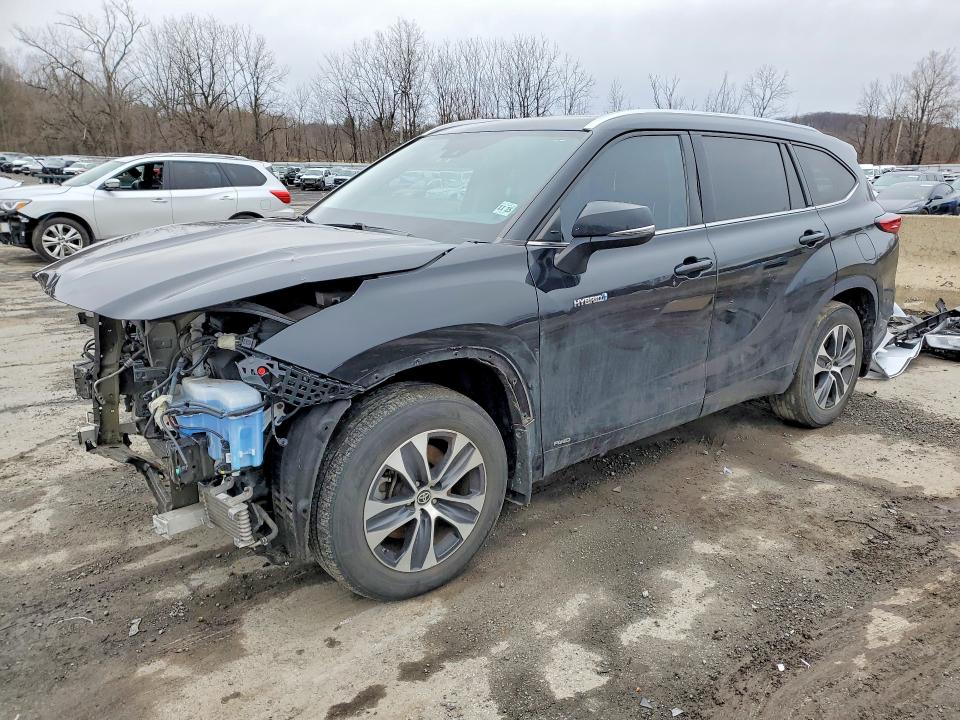 2020 TOYOTA HIGHLANDER HYBRID — VIN 5TDHBRCHXLS512160