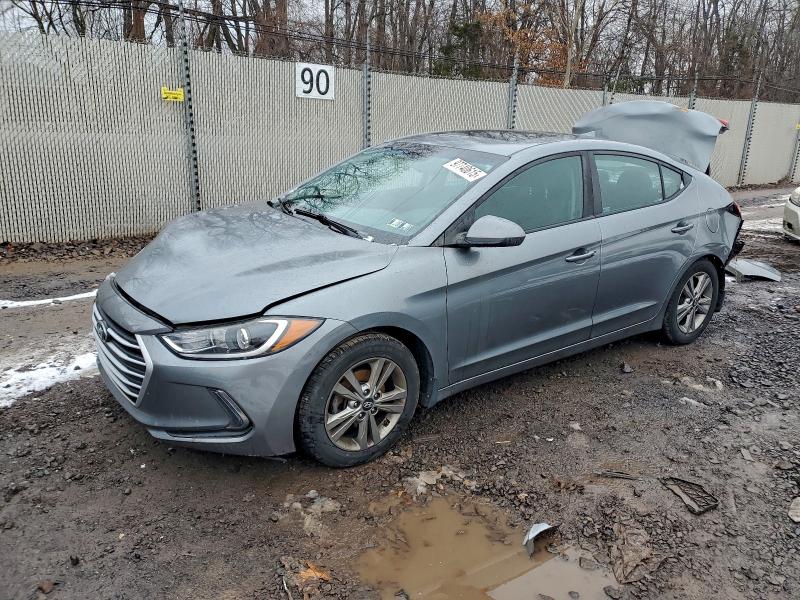 2018 HYUNDAI ELANTRA SE — VIN KMHD84LF1JU579927