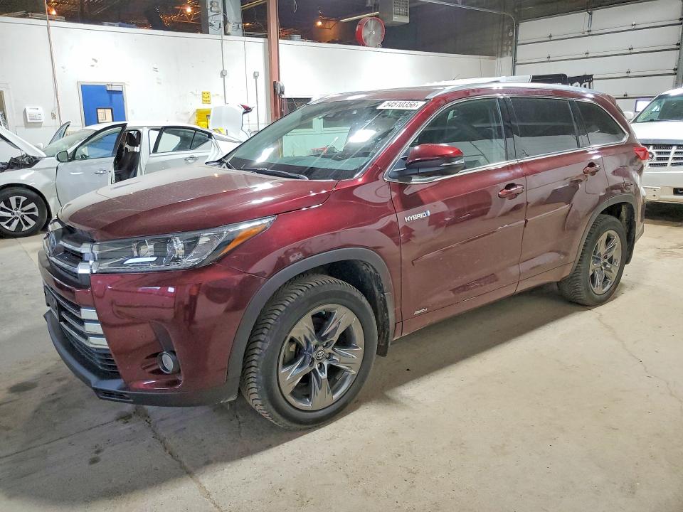 2018 TOYOTA HIGHLANDER HYBRID — VIN 5TDDGRFH0JS046991
