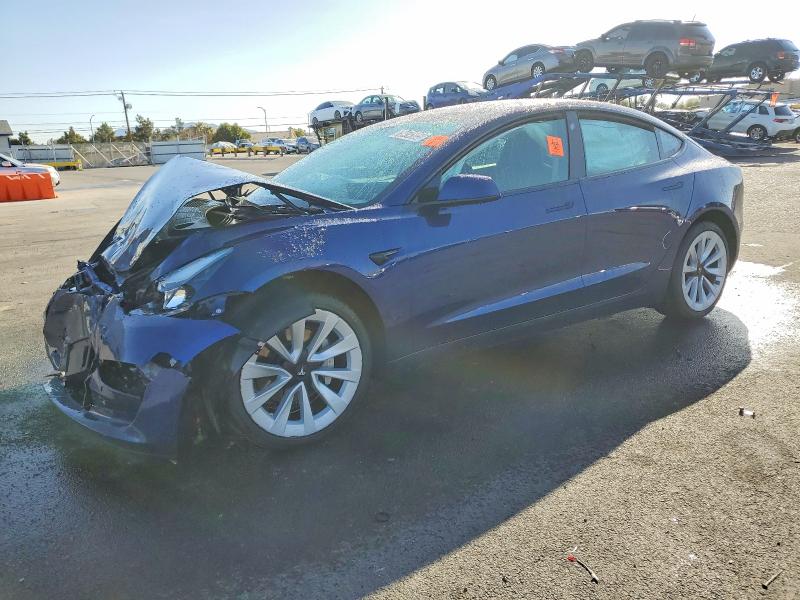 2022 TESLA MODEL 3 — VIN 5YJ3E1EA9NF370510