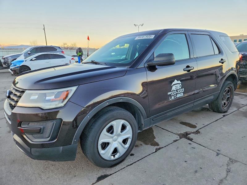 2017 FORD EXPLORER P — VIN 1FM5K8AR3HGE13637