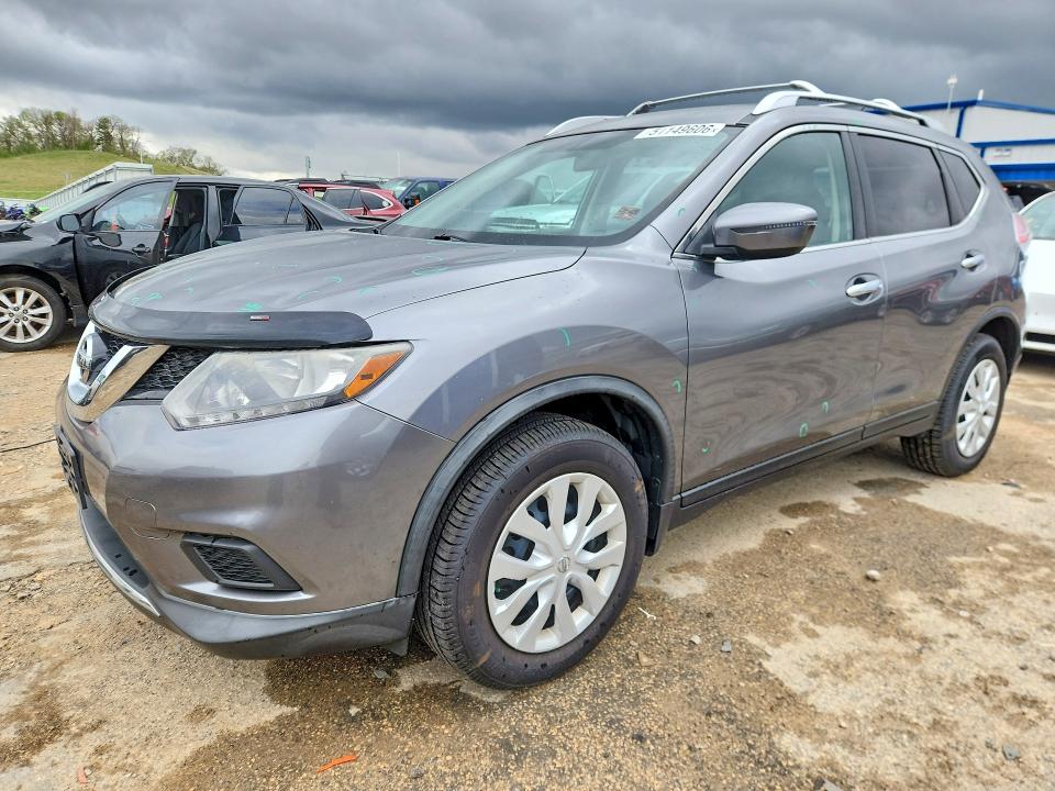 2016 NISSAN ROGUE — VIN KNMAT2MV2GP644601