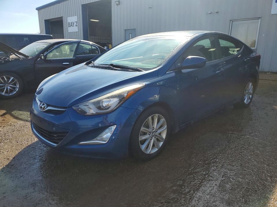 2015 HYUNDAI ELANTRA — VIN KMHDH4AE6FU250898