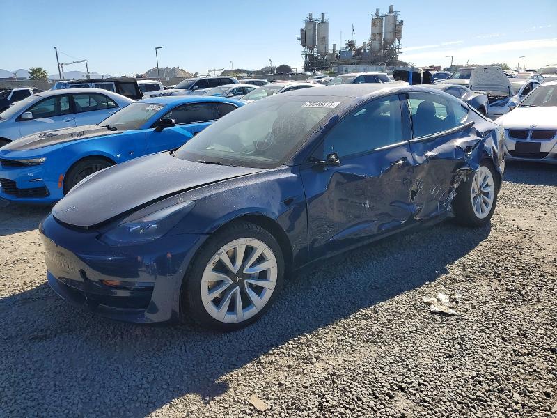 2022 TESLA MODEL 3 — VIN 5YJ3E1EB1NF188017