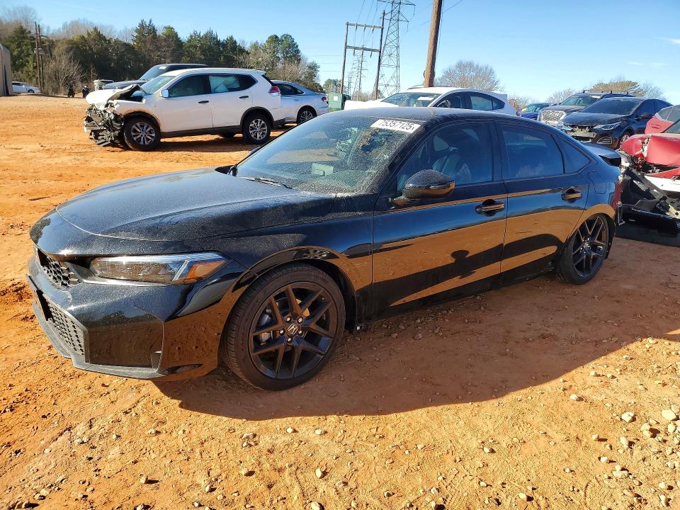 2025 HONDA CIVIC — VIN 2HGFE2F55SH605190
