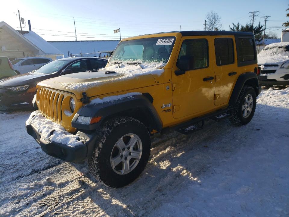 2019 JEEP WRANGLER UNLIMITED — VIN 1C4HJXDGXKW505012