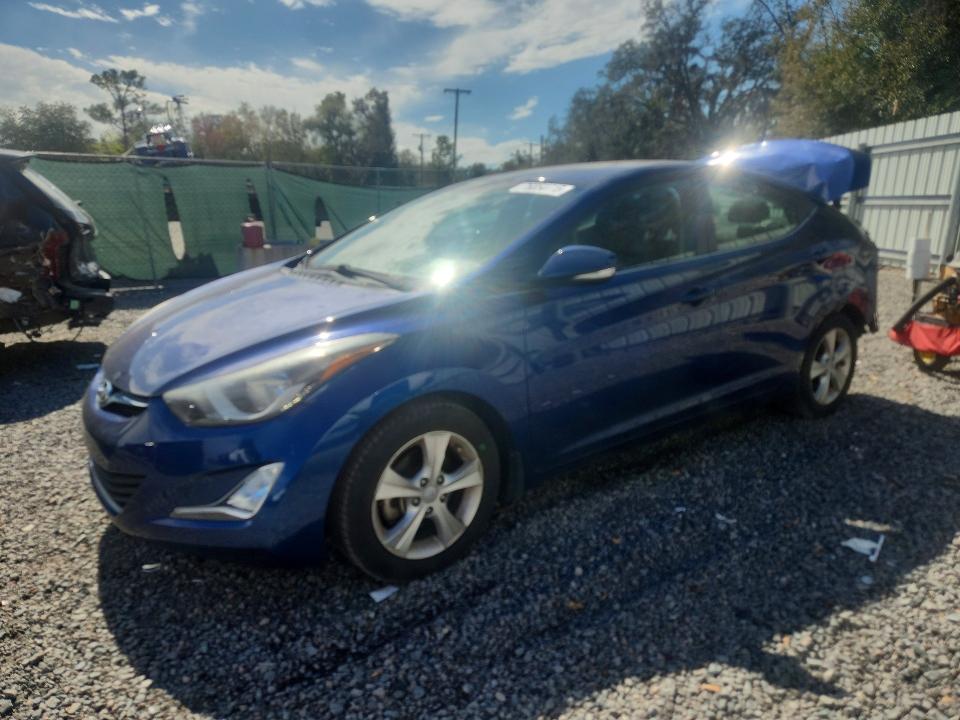 2016 HYUNDAI ELANTRA — VIN 5NPDH4AE6GH676980