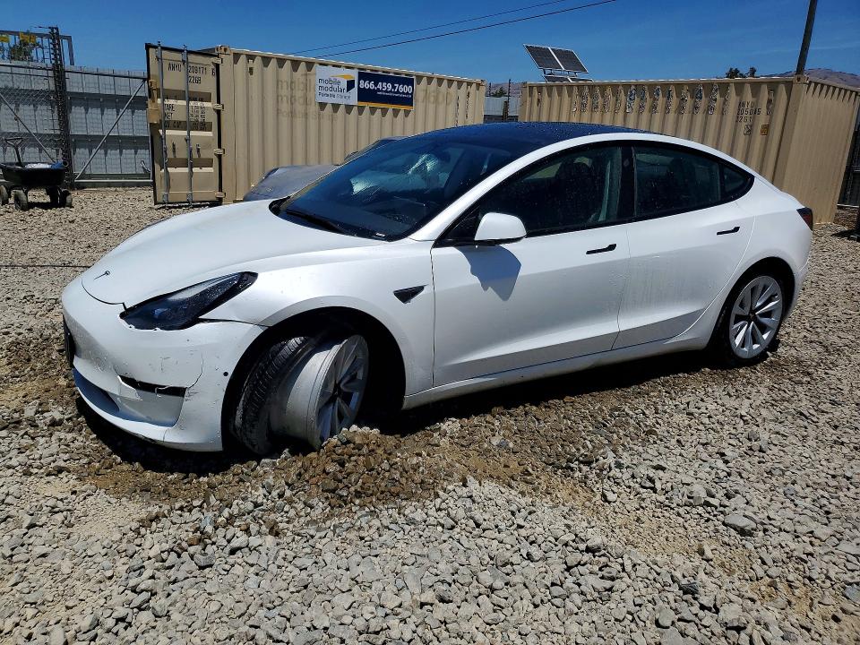 2022 TESLA MODEL 3 — VIN 5YJ3E1EB7NF157273