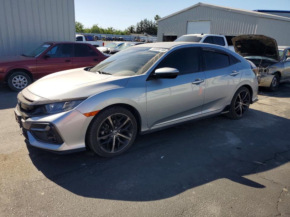 2021 HONDA CIVIC — VIN SHHFK7H42MU211002