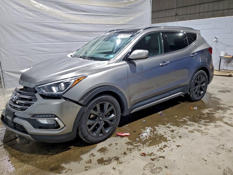 2018 HYUNDAI SANTA FE S — VIN 5XYZWDLA0JG508224