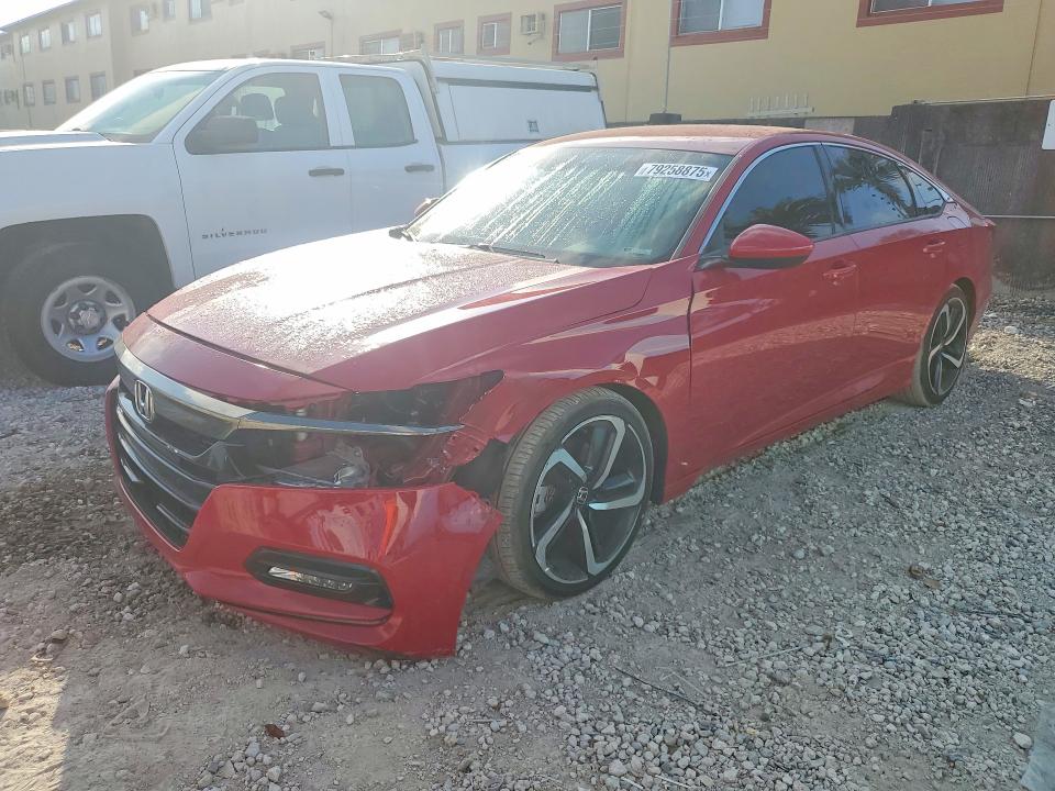 2019 HONDA ACCORD — VIN 1HGCV1F31KA102444