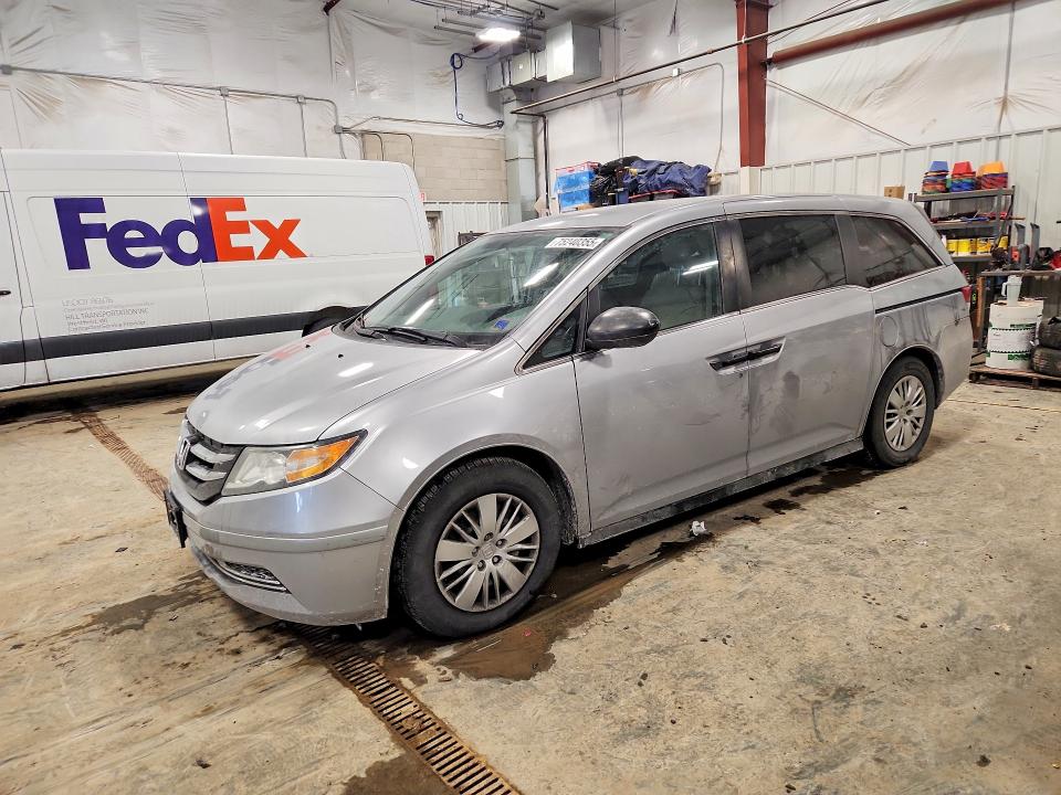 2016 HONDA ODYSSEY — VIN 5FNRL5H27GB055624