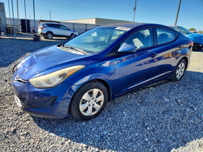 2016 HYUNDAI ELANTRA SE — VIN 5NPDH4AE5GH753886