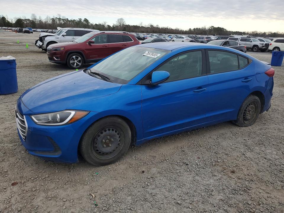 2018 HYUNDAI ELANTRA — VIN KMHD74LF4JU657426