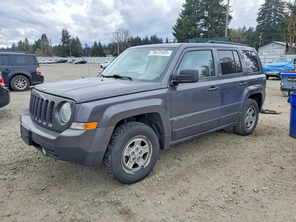 2016 JEEP PATRIOT — VIN 1C4NJPBAXGD744807