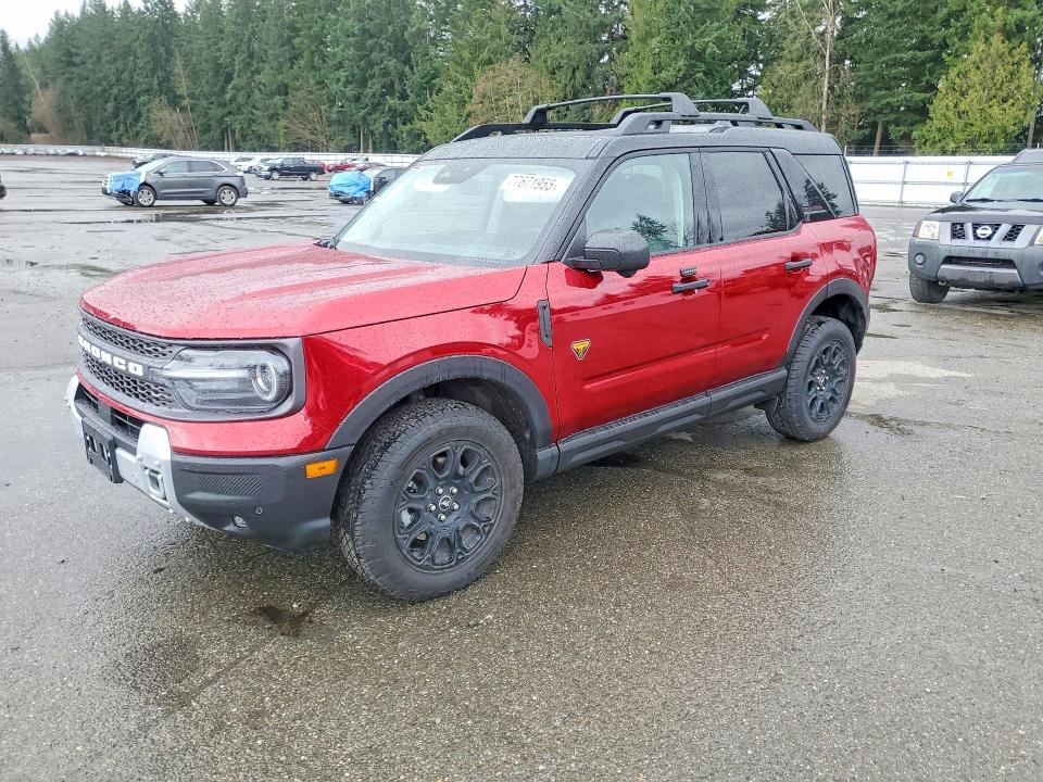 2025 FORD BRONCO SPORT — VIN 3FMCR9DA4SRF74593