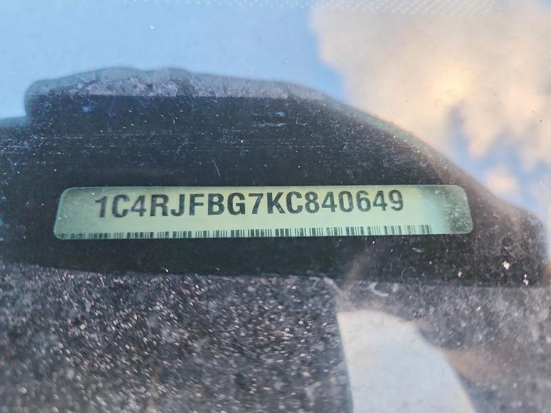 1C4RJFBG7KC840649