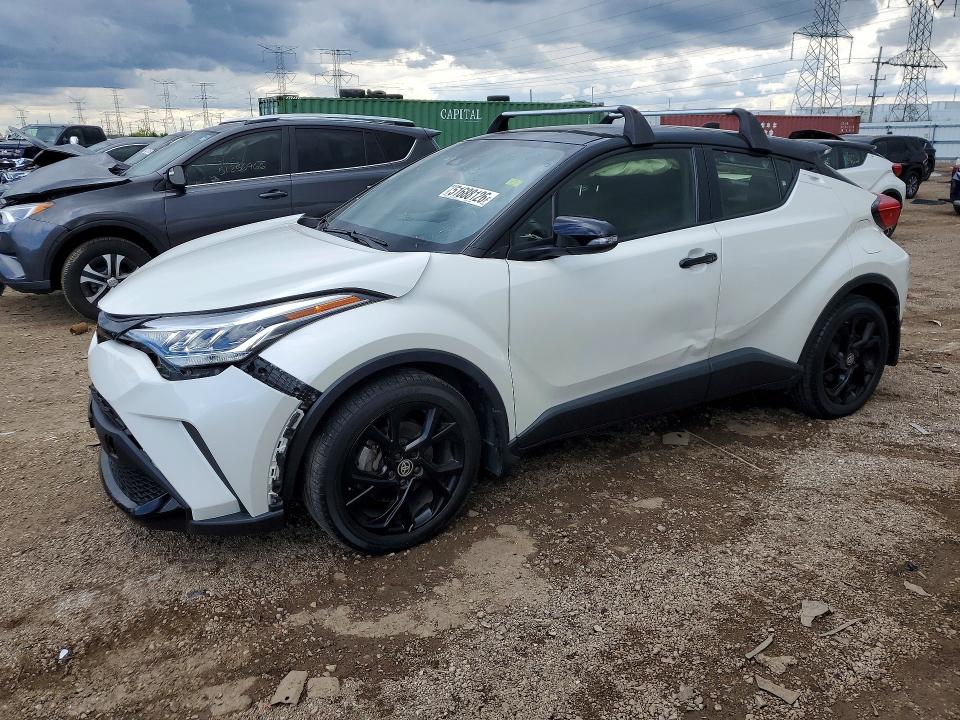 2021 TOYOTA C-HR — VIN JTNKHMBX9M1125447