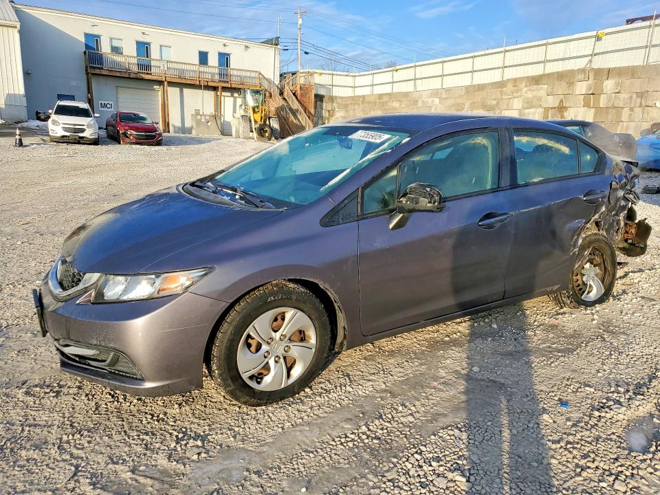 2015 HONDA CIVIC — VIN 19XFB2F50FE111621