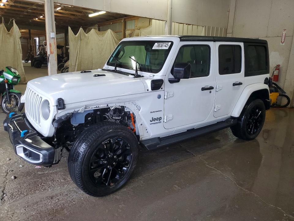 2022 JEEP WRANGLER UNLIMITED — VIN 1C4JJXP60NW256423