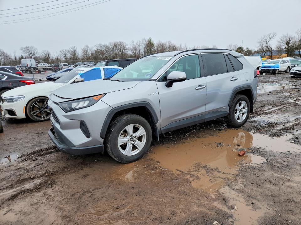 2019 TOYOTA RAV4 HYBRID — VIN 2T3MWRFV4KW016725