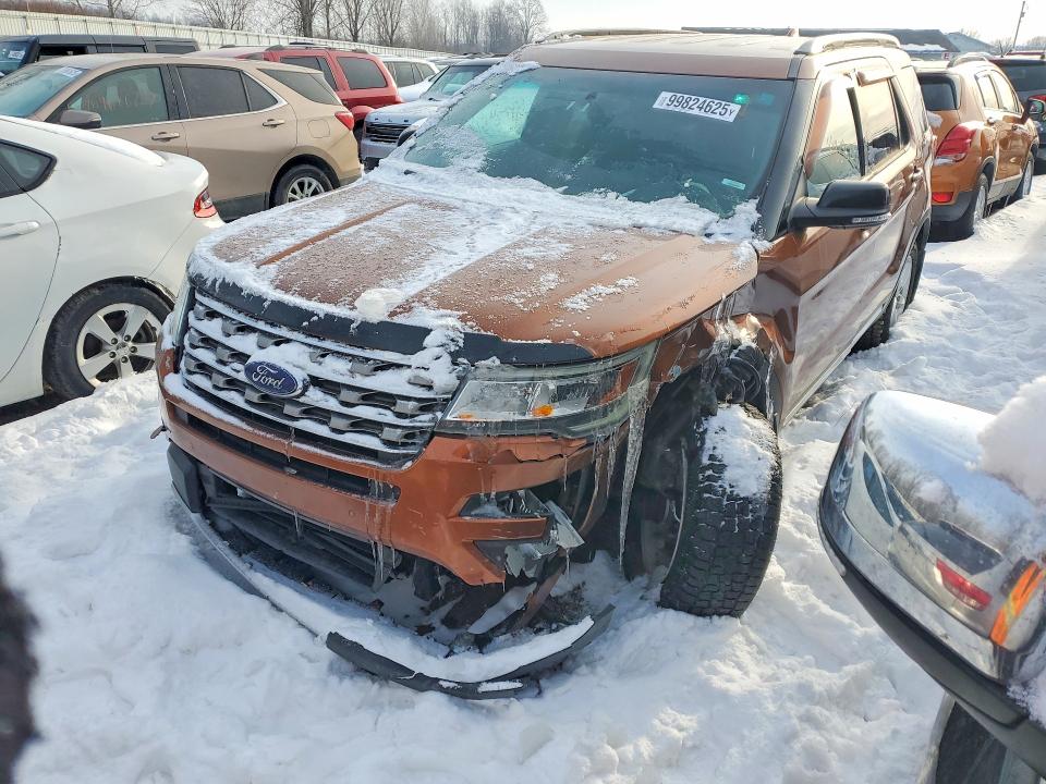 2017 FORD EXPLORER X — VIN 1FM5K8D81HGA71916