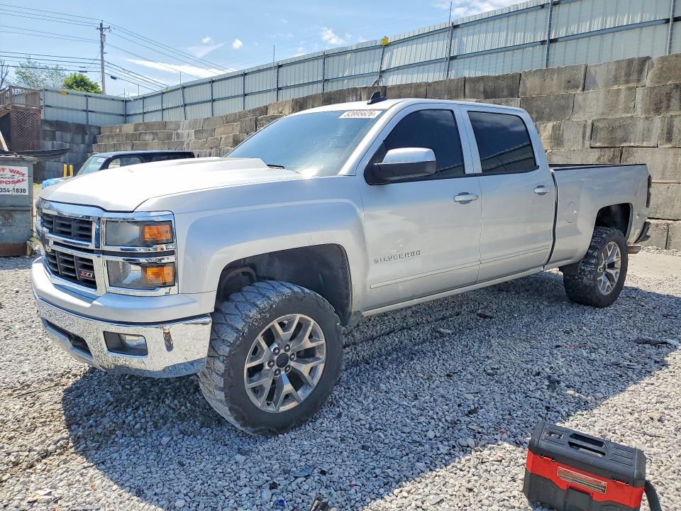 2015 CHEVROLET 1500 SILVE — VIN 1GCUKREC2FF203402