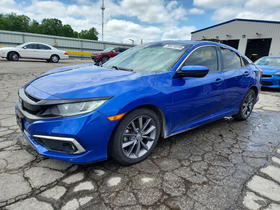 2019 HONDA CIVIC — VIN 19XFC1F76KE012918