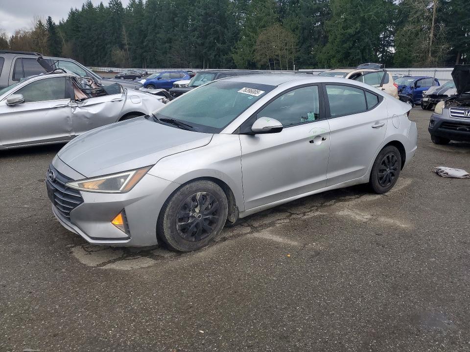 2019 HYUNDAI ELANTRA — VIN 5NPD74LF3KH493313