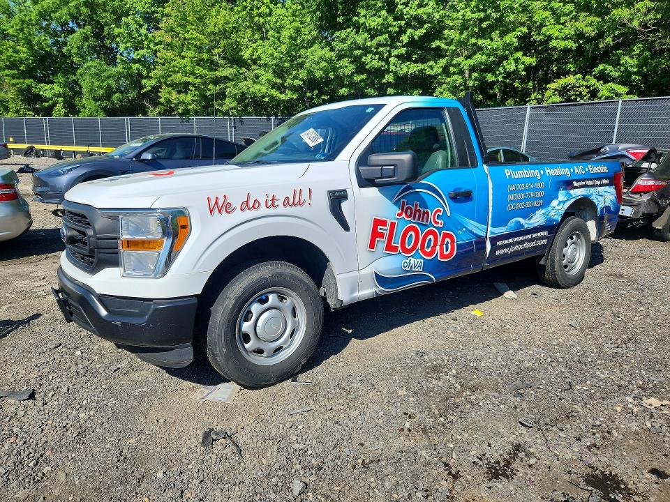 2021 FORD F150 — VIN 1FTMF1CB3MKE58662