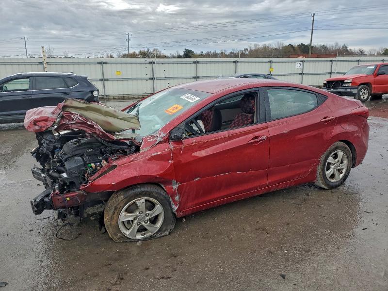 2015 HYUNDAI ELANTRA SE — VIN 5NPDH4AEXFH591624