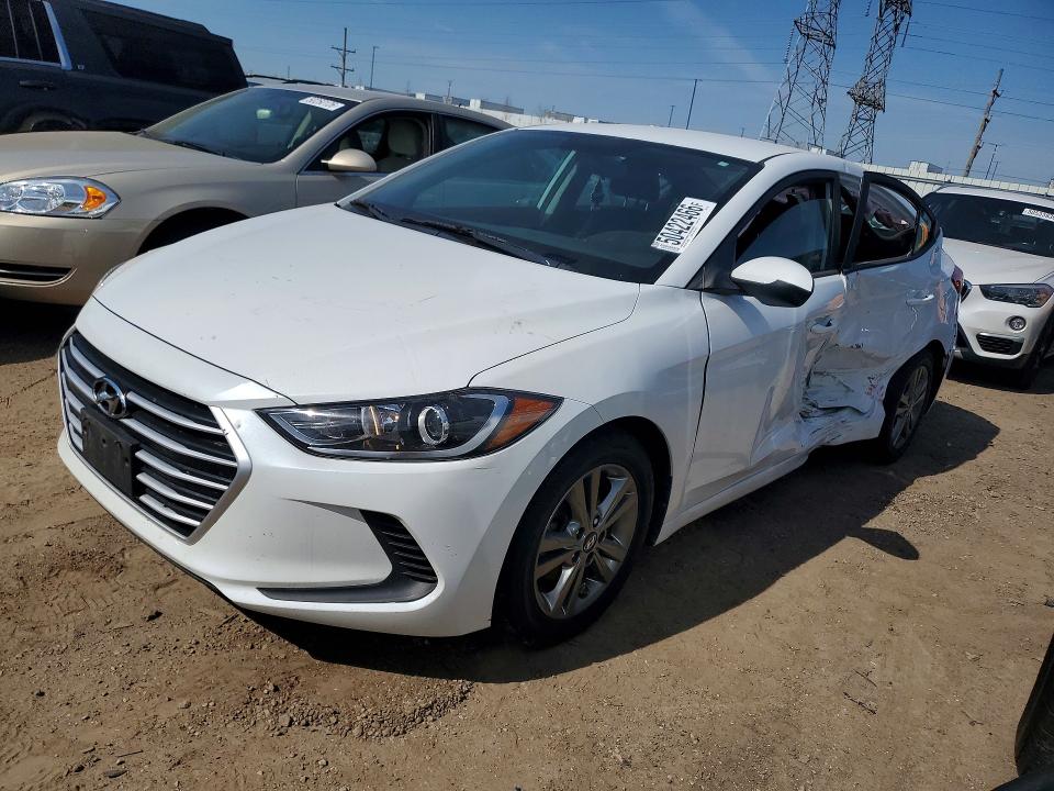 2018 HYUNDAI ELANTRA — VIN 5NPD84LF6JH272655
