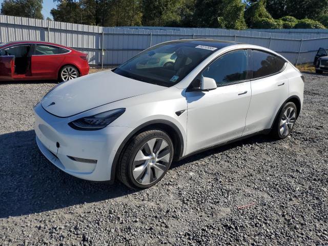 2022 TESLA MODEL Y — VIN 7SAYGDEE4NA013241