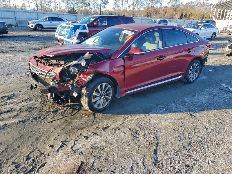 2016 HYUNDAI SONATA SPO — VIN 5NPE34AF5GH320306