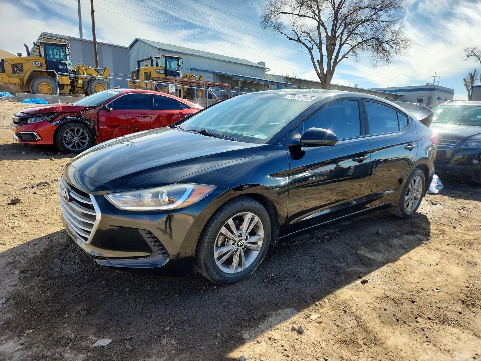 2017 HYUNDAI ELANTRA — VIN KMHD84LF6HU156576
